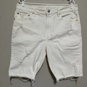 American Eagle Distressed Jean Shorts - AirFlex +